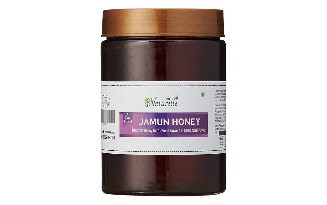 Farm Naturelle Jamun Honey    Plastic Jar  815 grams
